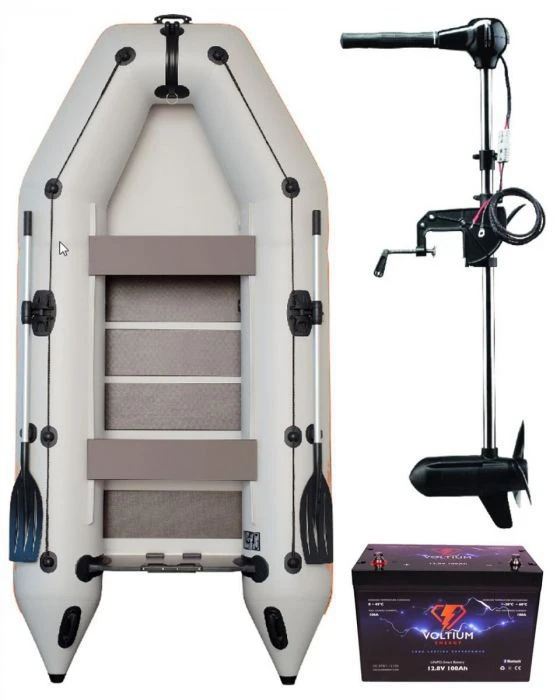 Rubberboot Met Motor Set - Lichtgewicht 3 Rubberboot Met Motor Set - Lichtgewicht